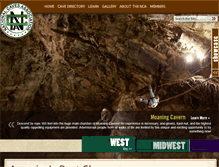 Tablet Screenshot of cavern.com